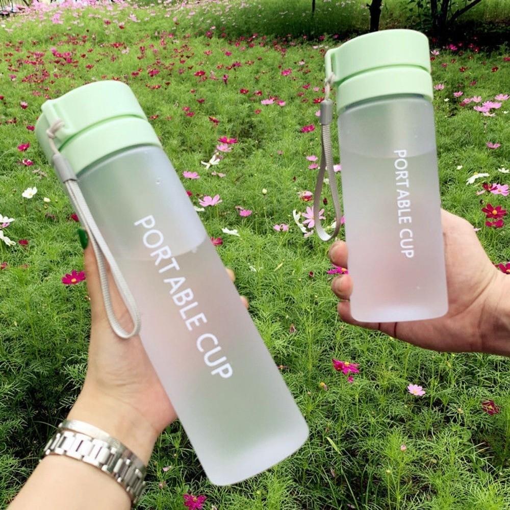 Bouteille d'eau de sport 800 ml Tasse en plastique transparente Nouvelle tasse à eau Voyage