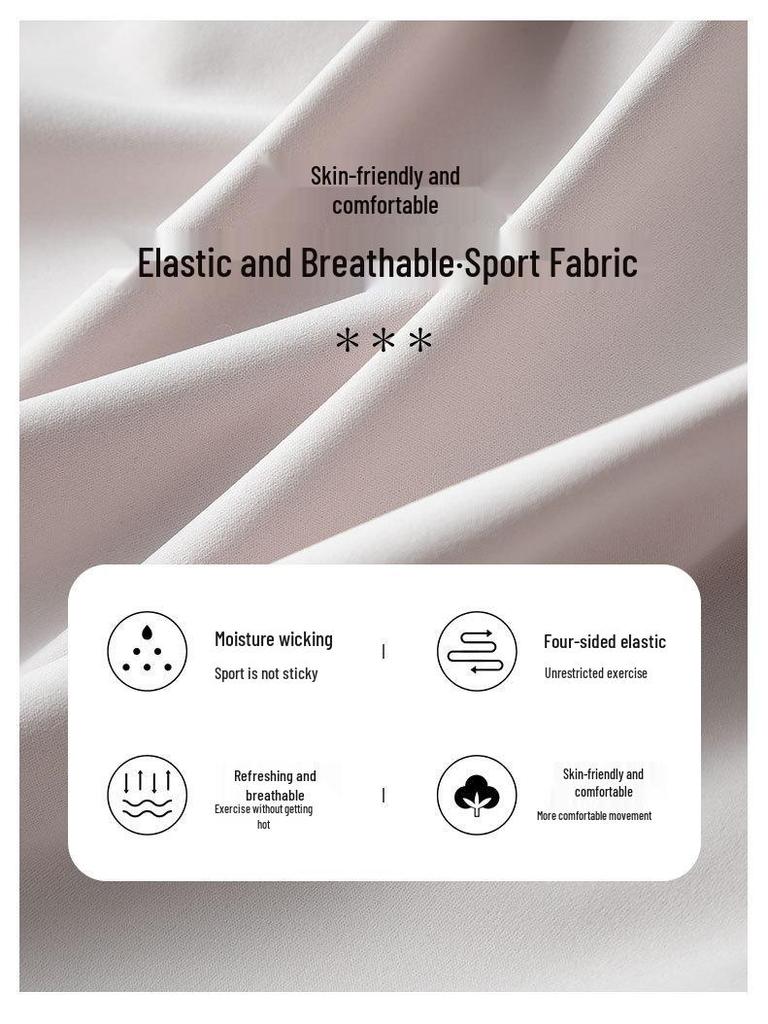 Women's High-End 2024 Yoga Suit Set: Quick-Dry Fitness & Running Micro Flare Pants