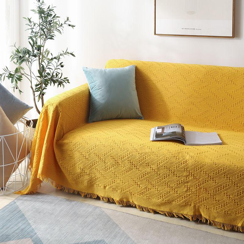 Современный нескользящий чехол для дивана без подлокотников - Полный чехол из пылезащитной ткани 9090cm 950₽