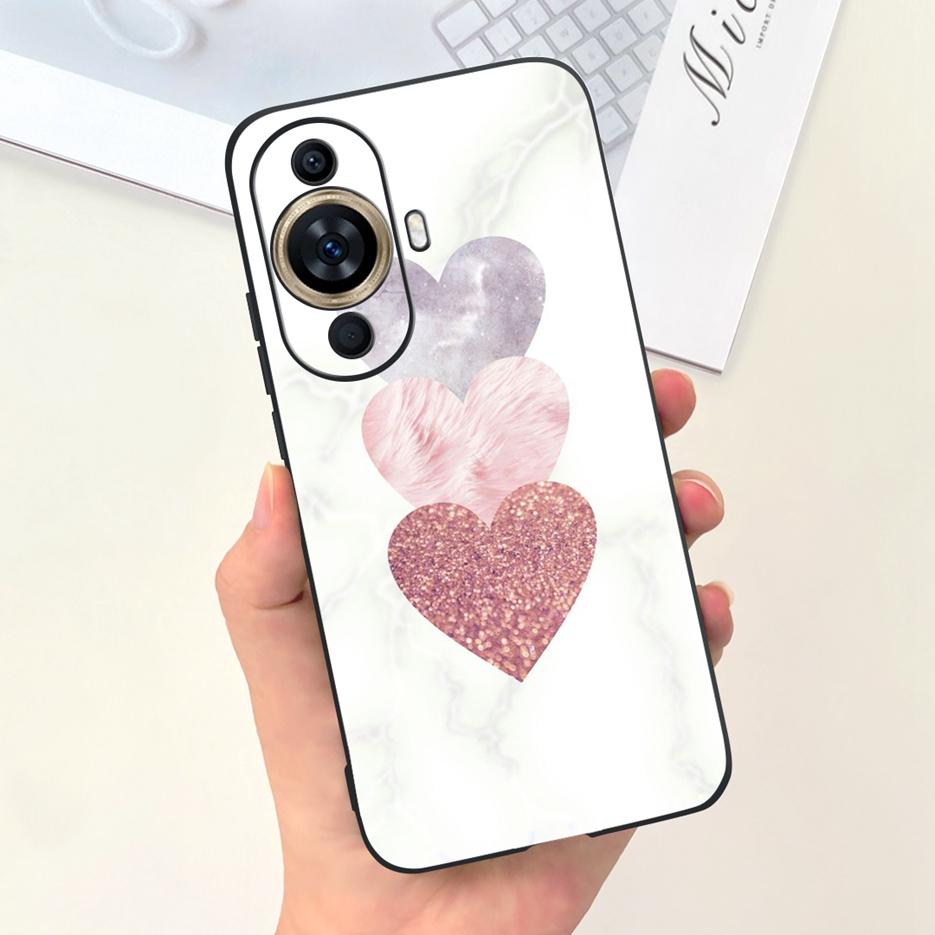 For Huawei Nova 11 Pro Case Nova 11i Cute Candy Painted Cover Soft Silicone Phone Case For Huawei Nova 11 Pro Nova11 Ultra Shell