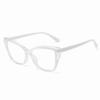Cat Eye Anti Blue Light Computer Plano Reading Glasses New Optical Eyeglasses Frames for Women Fashion Retro Luxury Eyewear
