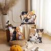 Sword Art Online Asuna&Kirito Pillow Case Home Decoration Cushion Cover Suitable For Office Sofa Bedroom Car