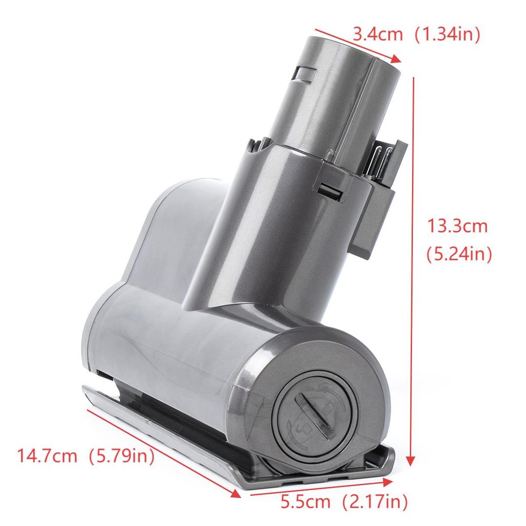 Suitable for Dyson V6 DC58 DC59 DC62 DC74 Mini Vacuum Head, Turbine Driven Suction Nozzle, Used for Mattress and Sofa Fabrics