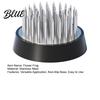 Floral Stem Organizer with Fixing for Stainless Arrangement Flower Frog Steel Pins Tool Rubber Base Arranging Ikebana Moribana Vases