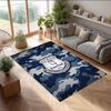 Tappeto in Velluto di Cristallo con Stampa Calcio Everton, Comodo Assorbente d'Acqua Antiscivolo Tappeto per Pavimenti Interni