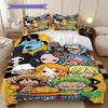 Anime Pirate Adventure Soft Comfortable Duvet Cover, Children's Bedding Set Gift, Various Sizes Available LXR157