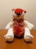[USED] Teddy Bear, Stuffed Toy, Luxury Hotel Exhibit, Handmade