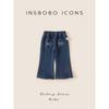 Insbobo Girls' Pants Spring and Autumn New Baby Long Pants 2026 Spring Children's Jeans Children's Clothing Spring Fashion Trend
