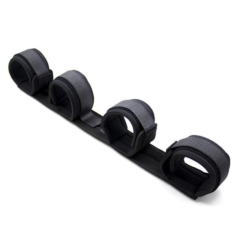 Cosplay Bondage Open Leg Hard Rigid Mid-section Straight Line Bar Erotic Hand Cuff Ankle Cuffs for Doggy Role Play