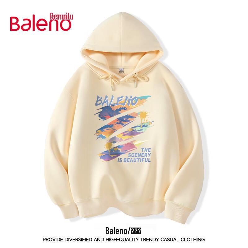 Baleno Men's Creative Graffiti Hoodie