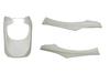 Bike Parts Center 3-Piece Undermold Set, White, for Live Dio AF34/35, 302556