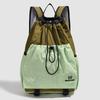 Schoolbag Outdoor Camping Leisure Backpack Drawstring Design Short Trip Large Capacity Satchel Simple Leisure Sports Backpack