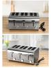 High-Power Stainless Steel Automatic Toaster with Wide Slot