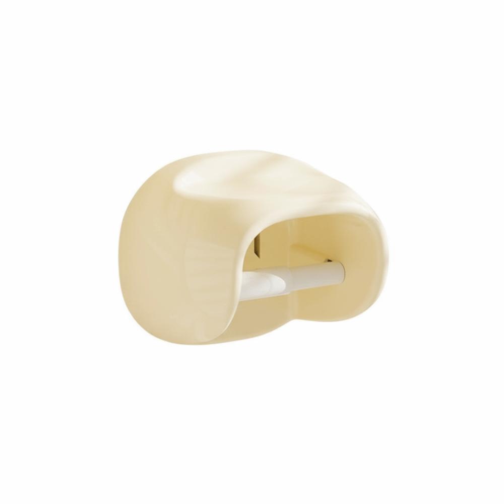 Wall Mounted Bathroom Roll Holder Plastic Toilet Paper Storage Box  Bathroom Organization Accessory