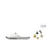 Crocs Bayaband Lässige Strand-EVA-Slipper Unisex-Schuhwerk Weiß 205392-126