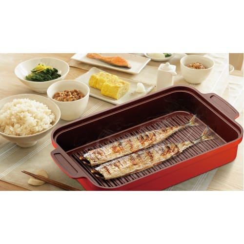 IRIS OHYAMA Far Infrared Roaster, Orange, K-FIR37