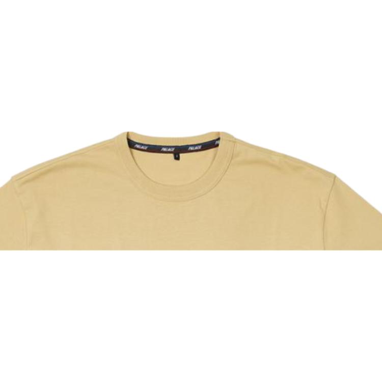 Palace Basically A T-Shirt Sand Unisex Tops Brown P25TS139