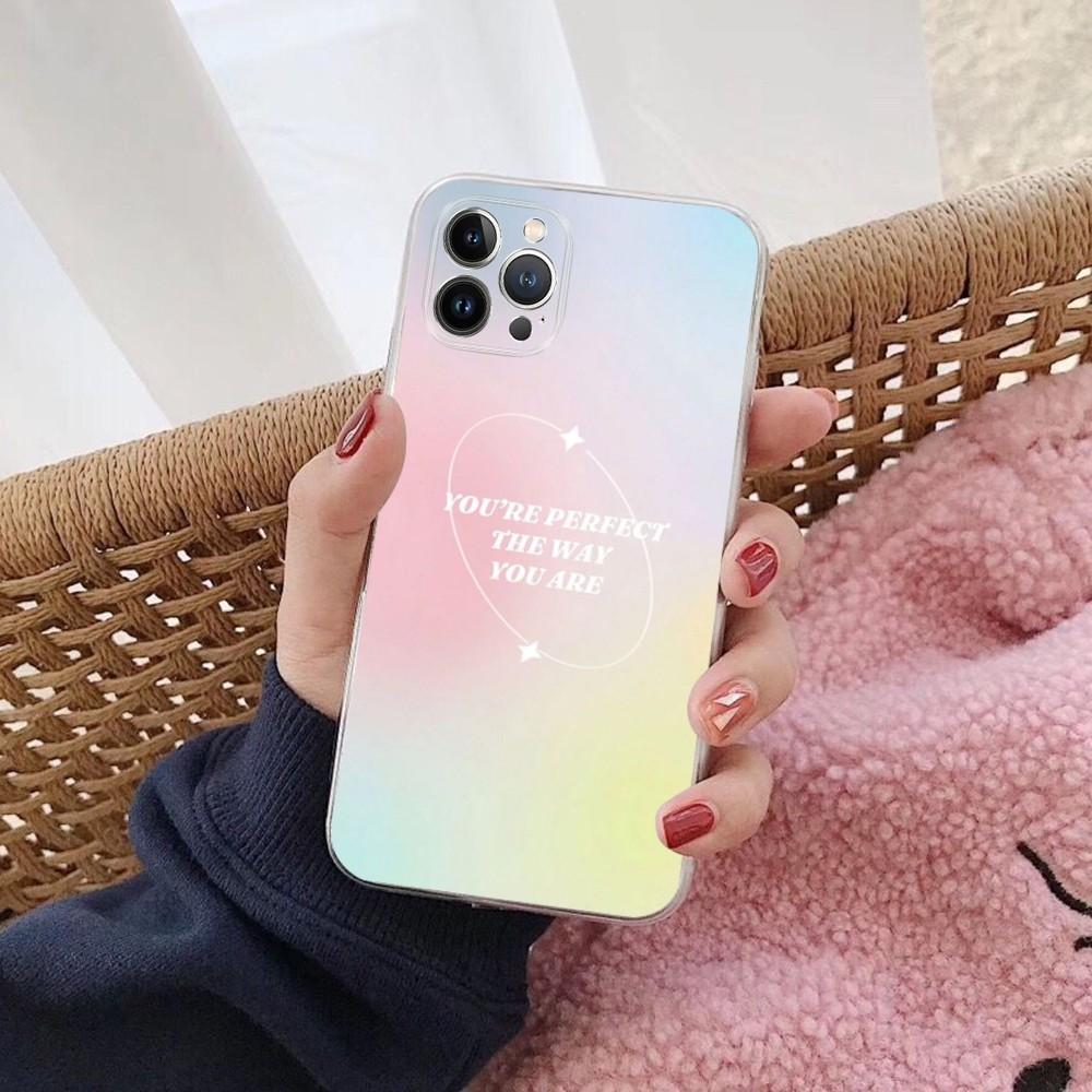 Aura Quotes Phone Case For iPhone 15 14 11 12 13 Mini Pro XS Max Cover 6 7 8 Plus X XR SE 2020 Funda Shell
