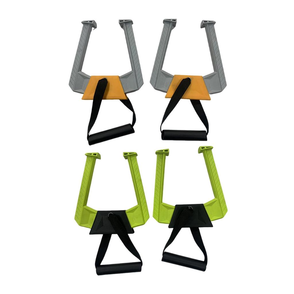 2x Portable Pull up Bar Non Slip Pullup Bar Handles for Hotel Office Workout