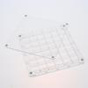 Acrylic Magnetic Seashell Display Box 36 Grids Transparent Compartment Organizer for Collectible Seashell Pin Badge Home Display