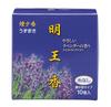 Maruesu Myoo Lavender Spiral 10 Stringless Incense, Low-Smoke Incense, Incense, Rolls,