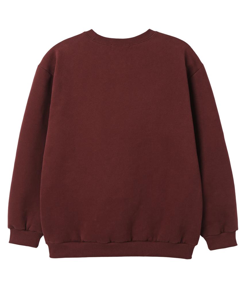 Ujeu Dog Be Dug Sweatshirt (Dls020) Burgundy