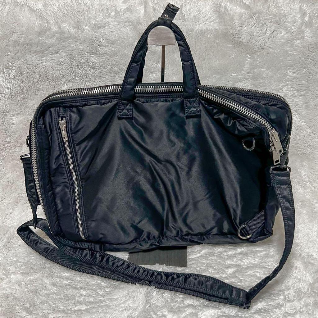 Used [Good condition] PORTER Tanker 3WAY 2-layer business bag backpack
