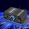 Home Mini Amplifier DC12V Audio Power Amplifier Stereo Subwoofer Bluetooth Player For Home Speakers and Car Media Systems
