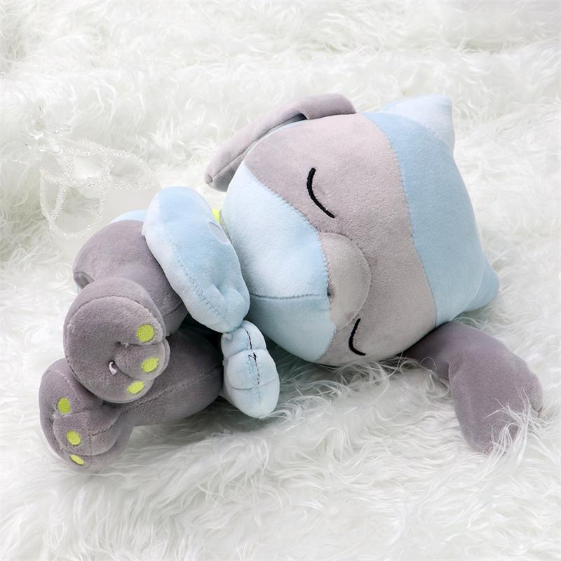 Kawaii Pokemon Sleep Cubone Slowpoke Chikorita Psyduck Lucario Piplup Perne de pluș Jucării Lapras Furret Dragonair Mew Peluche Papusa