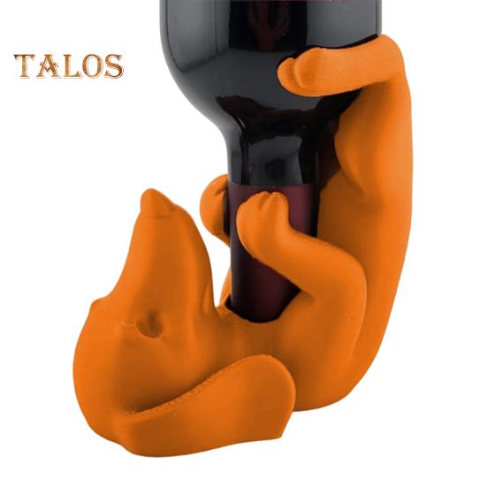 Suport pentru sticle de vin Dachshund, figurină de câine PLA, sticle de bere, suport pentru afișare, organizator, rack, acasă, bucătărie, bar, masă, decor desktop