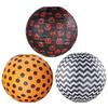 Halloween Lantern 12 Inch Paper Round Lantern Hanging Polka Dot Pumpkin Print Lantern Decoration for Party Supplies Photography Props