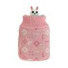 Silicone Explosion-Proof Hot Water Bottle: Portable, Microwaveable Mini Hand Warmer