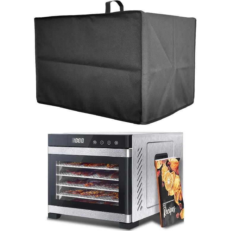 Dehydrator Cover for Cosori Food Dehydrator, Dustproof Waterproof Heat-Resistant Dehydrator Cover Protector, 600D Nylon Fabric Dust Cover for COSORI