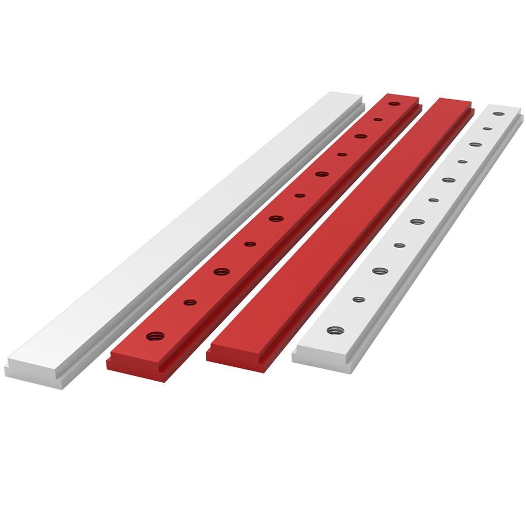 300mm Linear Slide Rail & Block: Aluminum Groove Slide for Table Saw, Engraving Machine, & Workbench DIY Modifications.