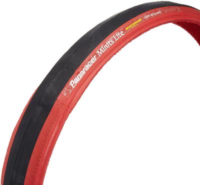 Panaracer Mini-Z Light (Protite) Small Bicycle Tire, 20" [Black/Red, 20x1-1/8 (451)]