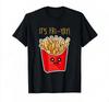 Funny Unisex Tshirt French Fries Design Printed Tshirt Potato Lovers Streetwear Harajuku Summer Fashion Unisexs Clothes Tops