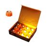 Halloween Decorative Ornaments, Electronic Candles, Cute Pet Ornaments, Jack-o-lantern Festival Party Props, Festive Atmosphere 12pc