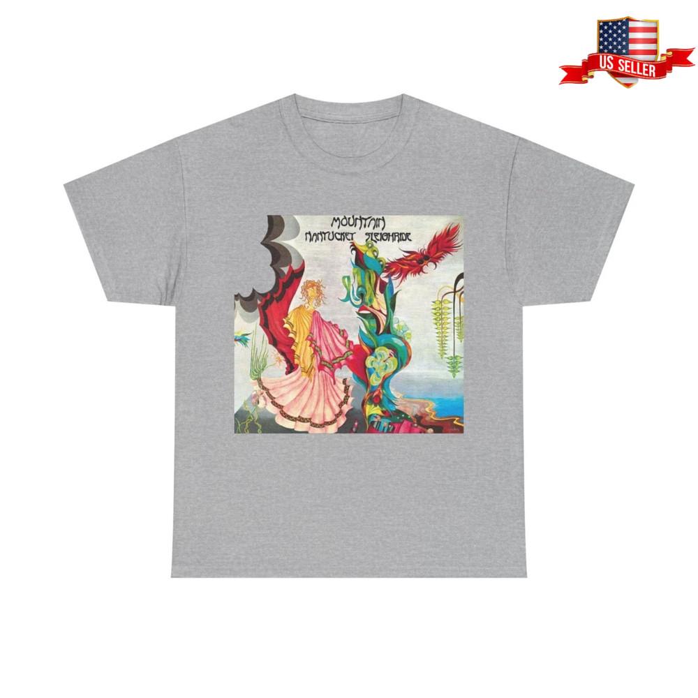 Mountain Nantucket Sleighride Vintage Rock Album Cover T-Shirt Unisex S-5XL Unisex T-Shirt S