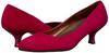 Success Walk WIN205 Pumps, Round Toe, 5cm Heel, D-EE, Sheepskin (Suede), Red, Size 22cm D