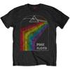 Rock Off Officially Licensed Products Pink Floyd Dark Side of The Moon 1972 Tour Official Tee T-Shirt Mens Unisex