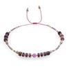 Trendy Deep Blue & Gold Rice Bead Pearl Hand Bracelet: Niche Design Women's Fashion Accessory