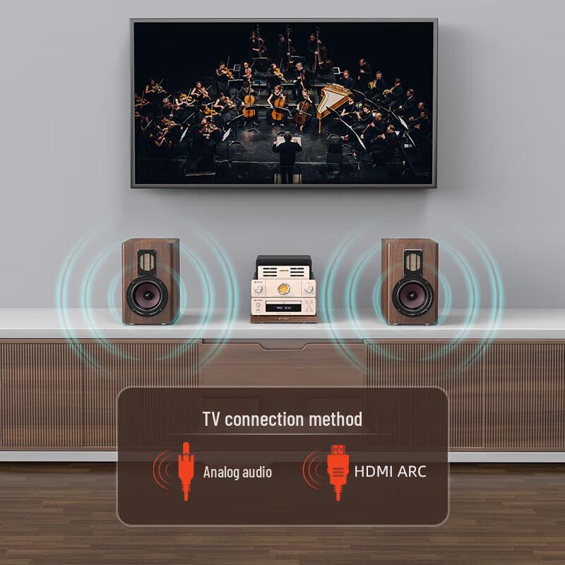 SANSUI N7 HIFI Tube Amplifier & Bluetooth Speaker System