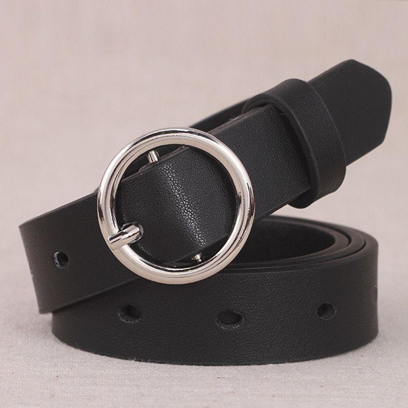 Canvas Womens Fashionable Belt In Retro Black Color With Unique Design Perfect For Casual And Looks Stylish