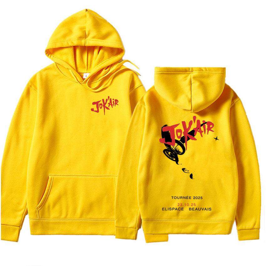 Women Graphics Print Hoodie World Tour Jokair Rapper Y2k Pullovers Music Album Spring Autumn Sweatshirts