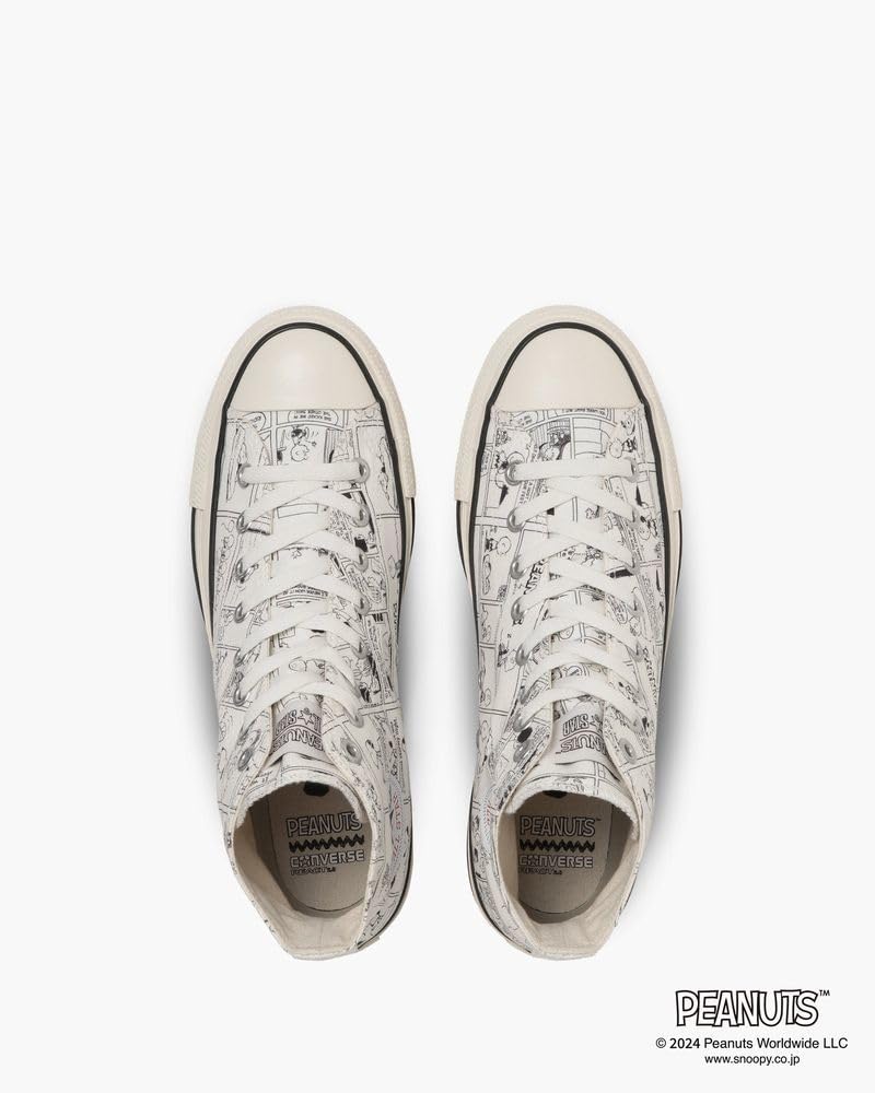Converse All Star Peanuts CP HI Size Cm (R) Sneakers, Off-White, 23.0
