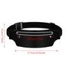 Slim Thin Waist Bag Waterproof Fanny Pack Sports Thin Phone Bag Chest Pack Bag  Outdoor Riding