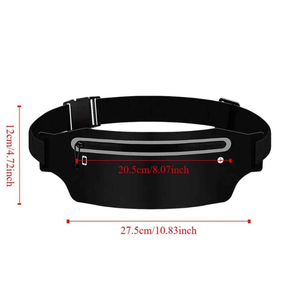 Slim Thin Waist Bag Waterproof Fanny Pack Sports Thin Phone Bag Chest Pack Bag  Outdoor Riding