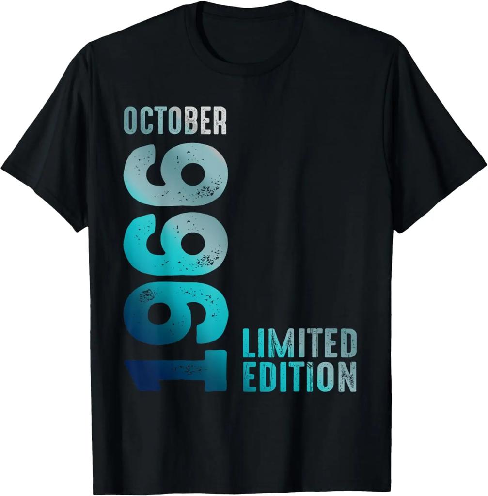 1966 Limited Edition 59 birthday 1966 Men's 59 T-shirt Men's T-shirt Street Trend couple neutral summer street trend top