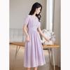 D.F.DEAR French Style V-Neck Midi Dress