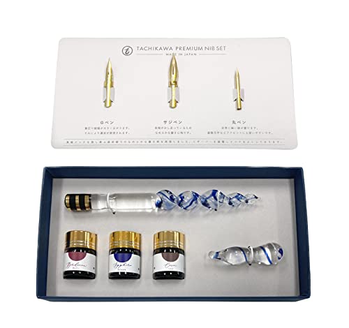 Tachikawa Dip Pen Premium Set Shellfish PSSH01